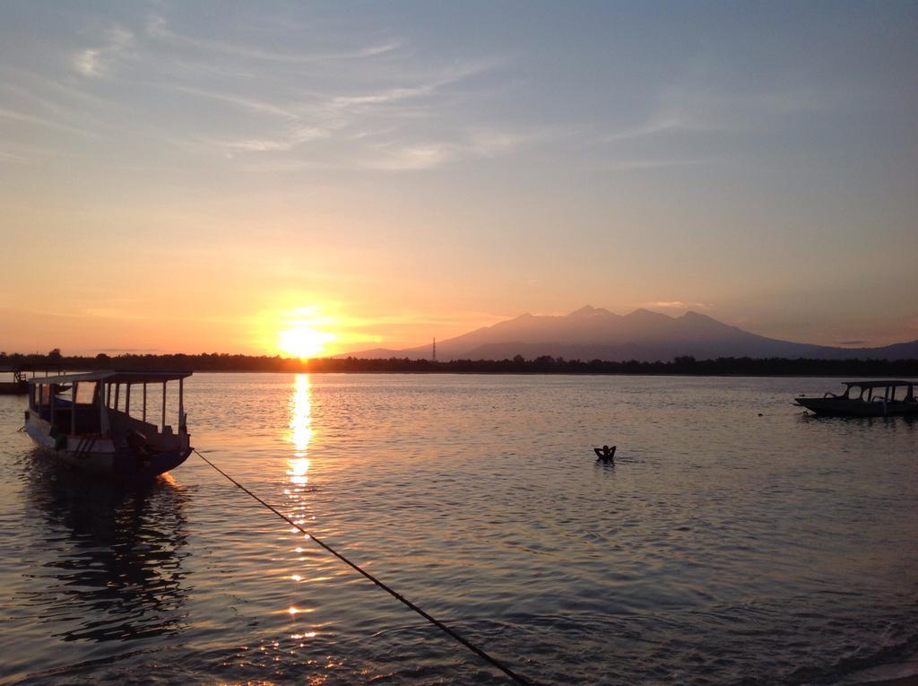 Three Little Birds Homestay Gili Trawangan Exterior foto
