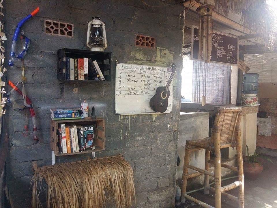 Three Little Birds Homestay Gili Trawangan Exterior foto